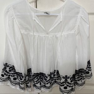 White Forever 21 Top